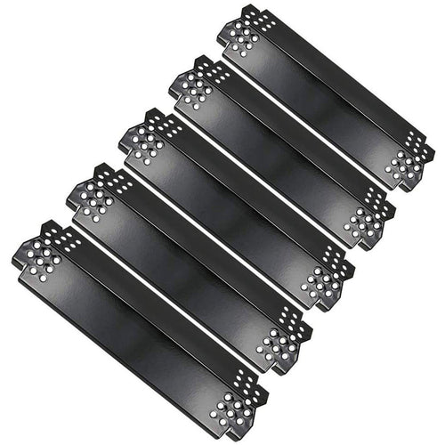 Porcelain Steel Heat Plates for Backyard 720-0888M Gas Grill, 5 Pcs Kit 14.6 x 4.2 Inch