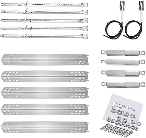 Char-broil 463373319, 463373019, 463243519 5 Burner Gas Grill Replacement Parts Kit, 304 Stainless Steel