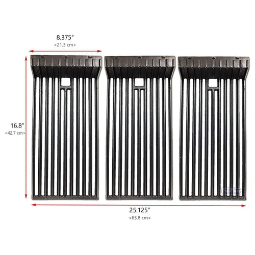 Broilmaster 16 13/16" X 3 Cast Iron Grill Cooking Grates Replacement