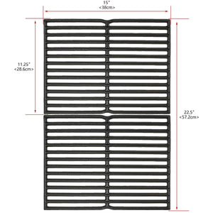  Uniflasy Universal Fry Griddle for Gas Grill, 25x 16” Metal Cooking  Griddle Pan Large Flat Top Plate for Gas Stove, Charcoal Electric Grills  Fits Camping Stove Outdoor Tailgating Parties Grilling 