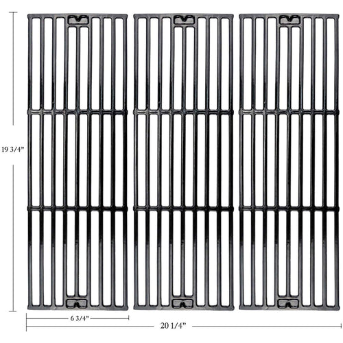 Char-Griller Grill Grates for 5050, 5072, 5252, 5650 etc Grills, 19 3/4 X 20 1/4 Replacement Parts