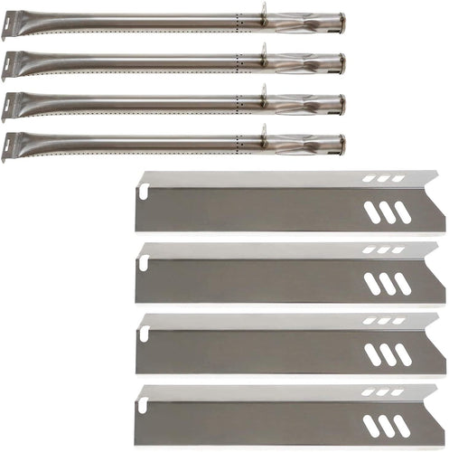 Grill Repair kit for Dyna Glo DGB495SDP-D Grill, Burner Tube + Heat Plates Kit