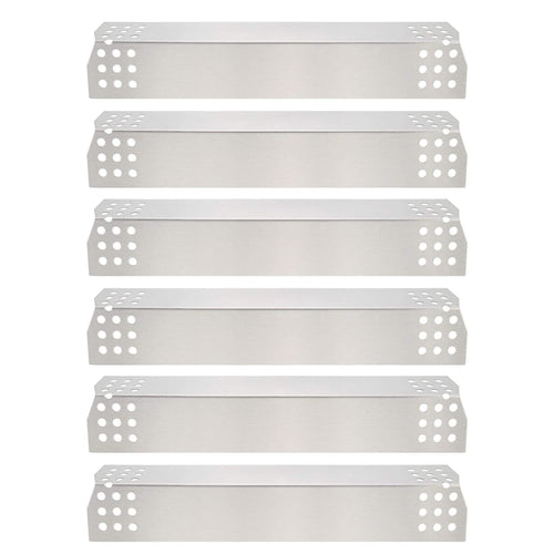 Stainless Steel Heat Plates for Nexgrill 730-0896B, 730-0896E, 730-0896CG 6 Burner Grills