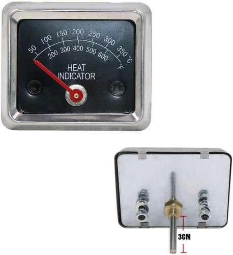 Thermometers Temperature Gauge Heat Indicator for BroilMaster Gas Grills