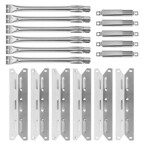 Repair kit for Kenmore 146.10016510, 146.16197210, 146.16197211 etc Grill, Burner+Heat Plates Set