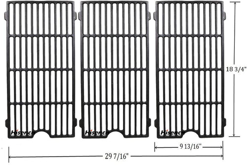 Cooking Grates fits Jenn Air 720-0709B, 730-0709B Gas Grills, 3pcs Kit