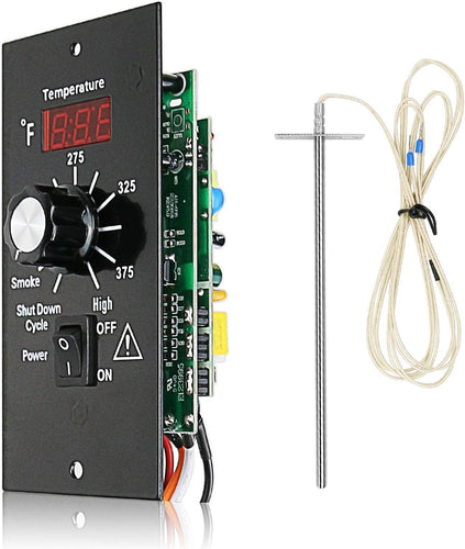 Digital Thermostat Controller Board Kit for Traeger Pellet Grills, fits BAC236, BAC283, BAC389, BAC334, BAC388, Replacement Parts