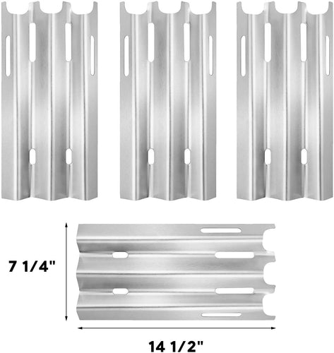 Grill Heat Plates for Jenn-Air JA460, JA460N, JA460P, JA461, JA461P, JA480, JA480N, JA480P 4 Burner Grills