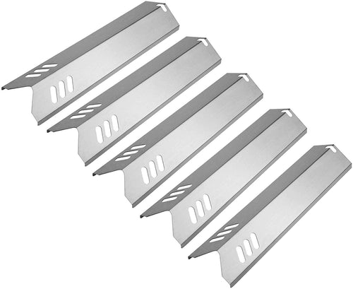 Heat Plates for Backyard BY12-084-029-98, BY13-101-001-13, BY14-101-001-04, BY15-101-001-02 Gas Grills, 5 Pcs 15 x 3 13/16''