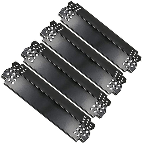 Heat Plates for Nexgrill 720-0789, Porcelain Steel 4 Pcs Heat Tents Grill Parts