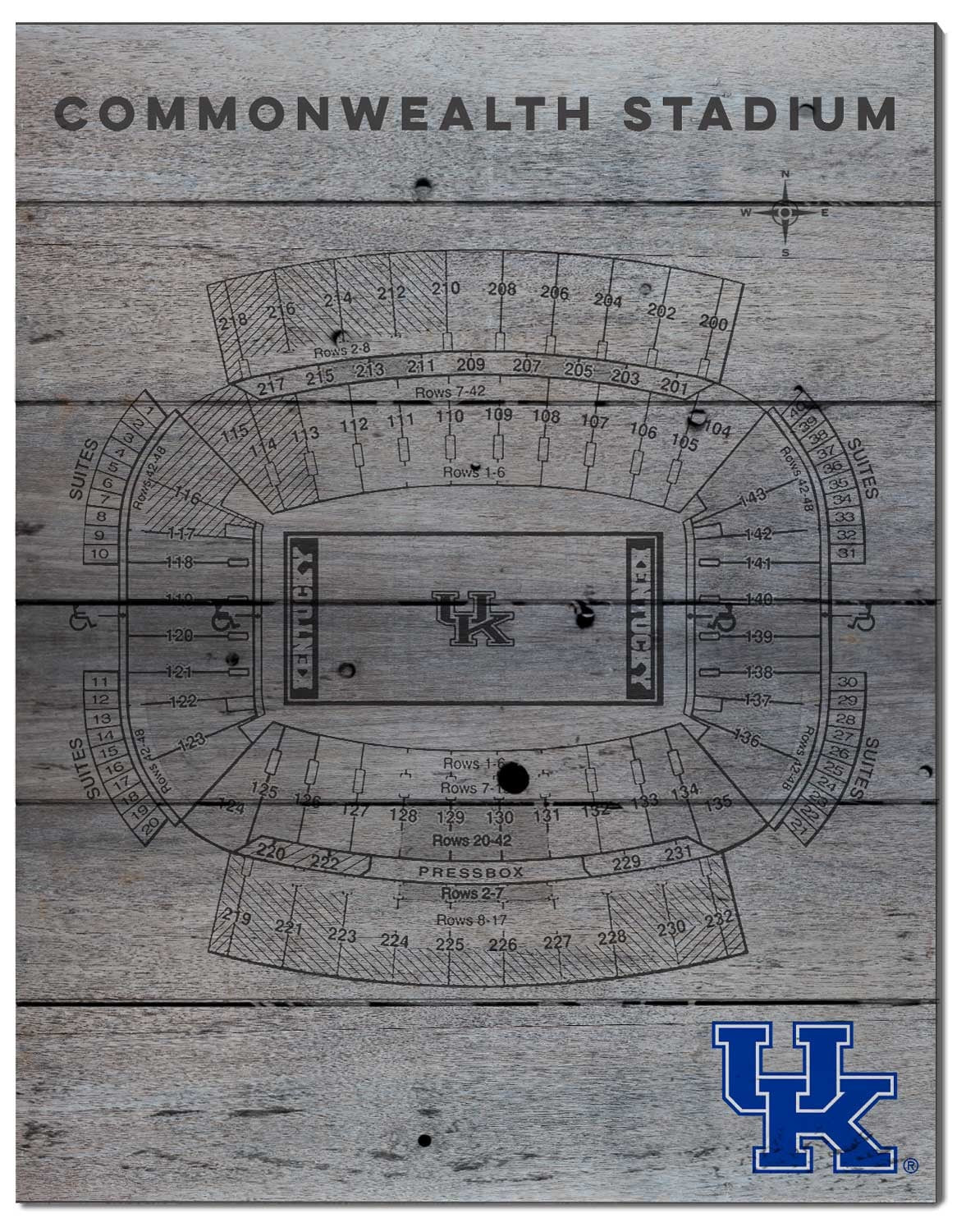 University Of Kentucky Football Seating Chart