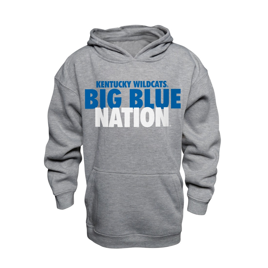 big blue hoodie