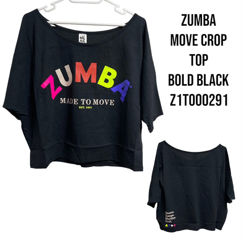 ZUMBA ズンバ XS Z1T000307 ボクシークロップトップ - ダンス/バレエ