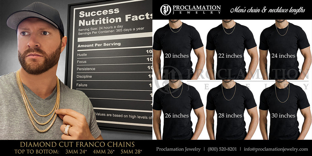 The Ultimate Guide to Solid Gold Diamond Cut Franco Chains - Proclamation