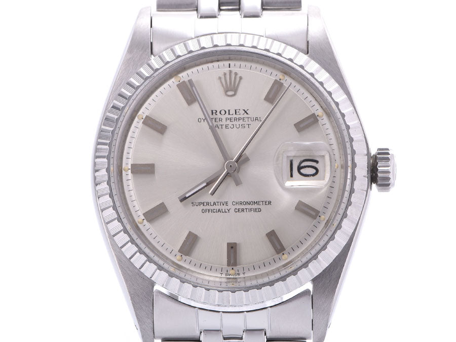 used silver rolex