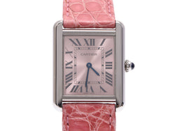 カルティエタンクソロ レディース 腕時計 Cartier 中古 銀蔵オンライン