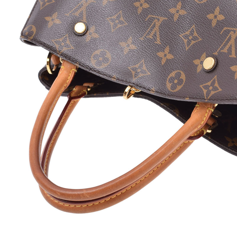 LOUIS VUITTON LOUIS VUITTON Montaigne MM Tote Shoulder Bag M41056 Monogram  Canvas Brown Used M41056Product Code2106800480740BRAND OFF Online Store