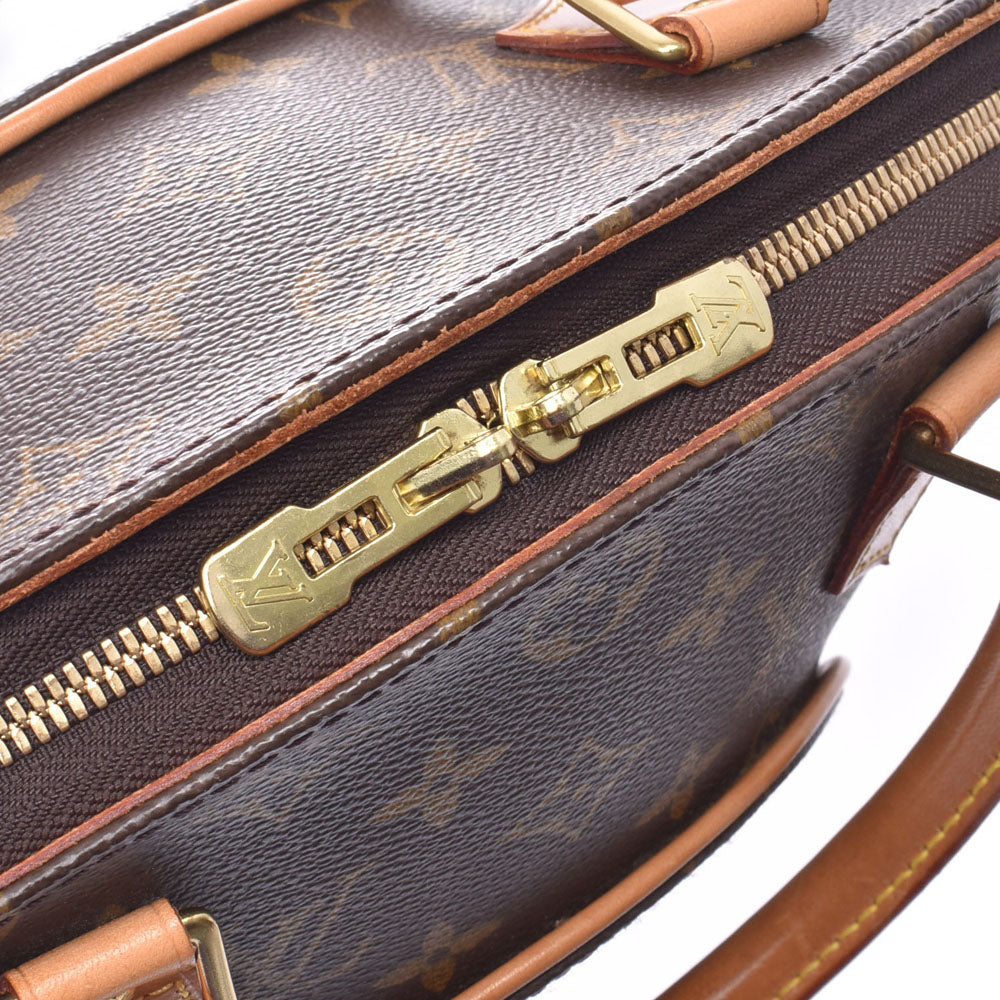 14145 Louis Vuitton ellipse MM brown Lady's monogram canvas handbag ...