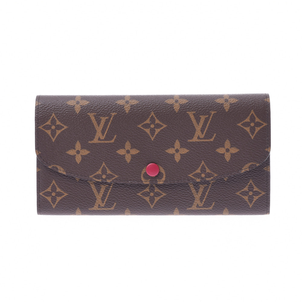 ルイヴィトンポルトフォイユ エミリー 14145 フューシャ ユニセックス 長財布 M60697 LOUIS VUITTON 中古 – 銀蔵オンライン