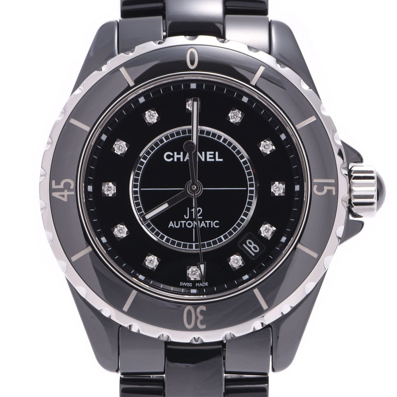 シャネルj12 38mm 12pダイヤ 新バックル メンズ 腕時計 H1626 Chanel 中古 銀蔵オンライン