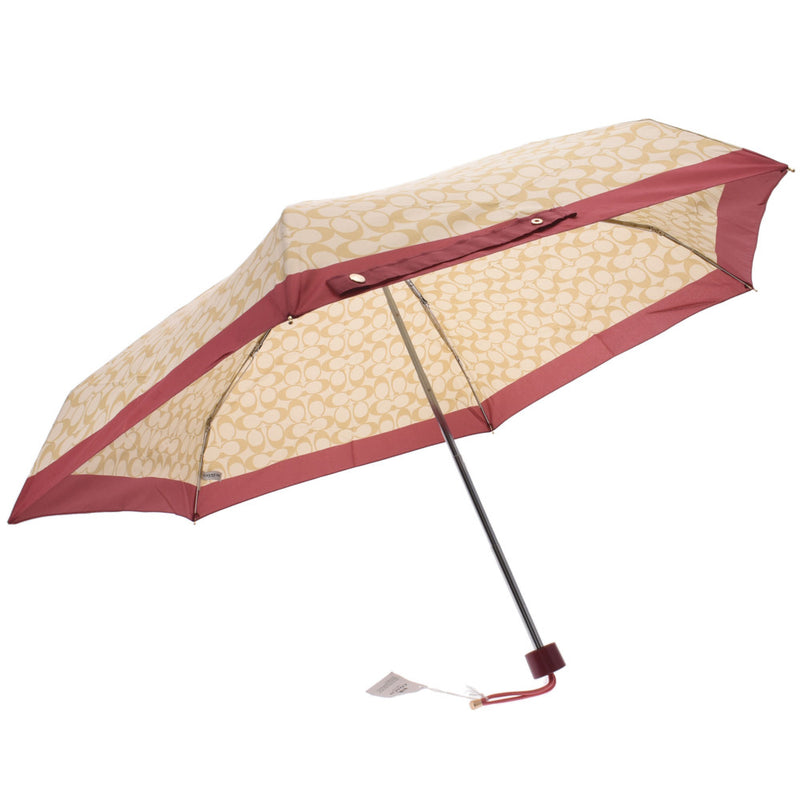 Coach Synche Folding Umbrella Mini Ivory / Rouge Women's Brand Accessories  F63365 COACH – 銀蔵オンライン