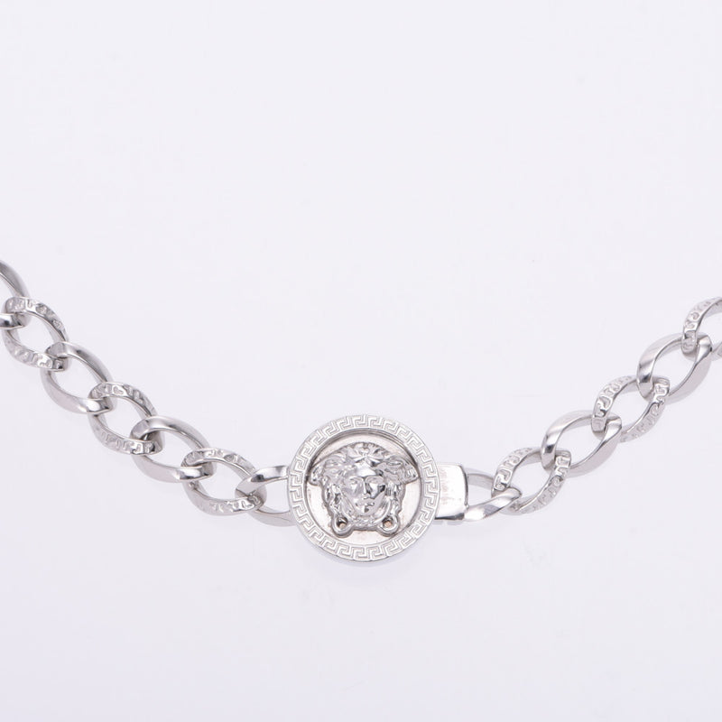 versace white gold necklace