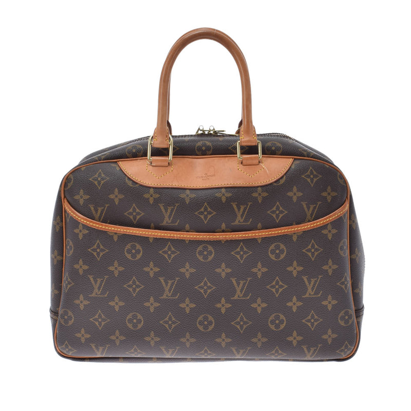 信頼 LOUIS VUITTON ルイヴィトン ドーヴィル ハンドバッグ モノグラム