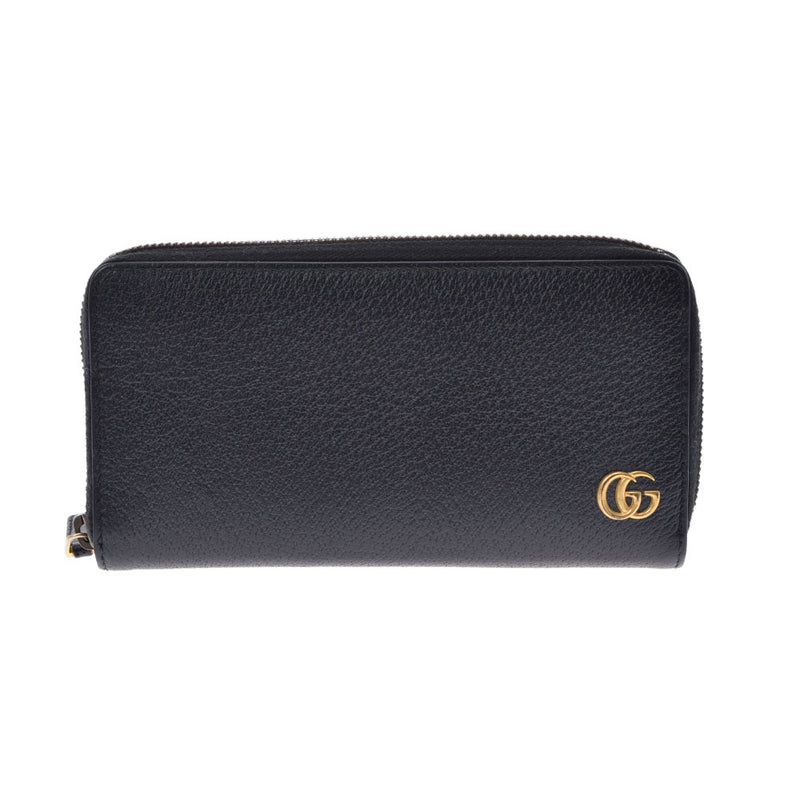 GUCCI GGマーモント ラウンドファスナー 長財布 ispslombardia.it