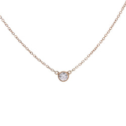 tiffany one diamond necklace