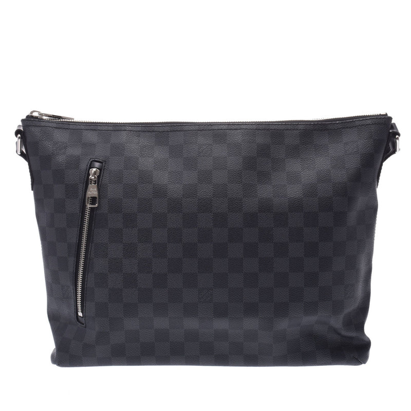 ルイヴィトングラフィット ミックmm 旧型 黒 グレー メンズ ショルダーバッグ N Louis Vuitton 中古 銀蔵オンライン