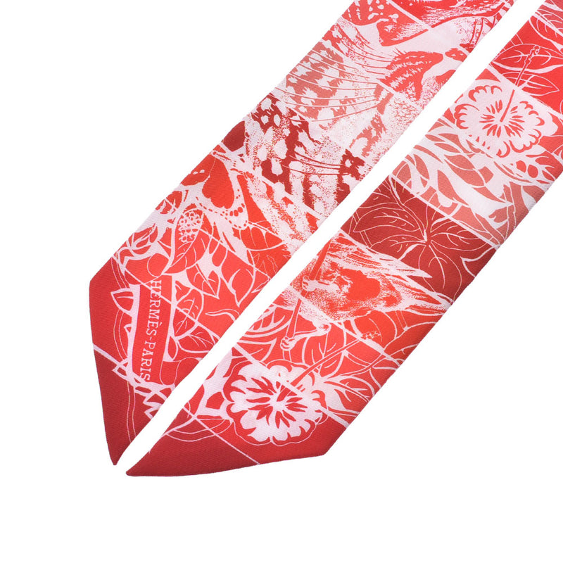 エルメスツイリー ジャングル・ラブ・レインボー/Jungle Love Rainbow 赤/白 レディース スカーフ HERMES – 銀蔵オンライン