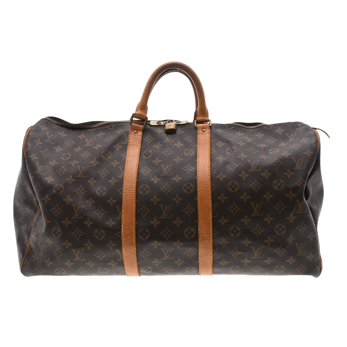 ルイヴィトンキーポル55 14145 ブラウン レディース モノグラムキャンバス ボストンバッグ M41424 LOUIS VUITTON