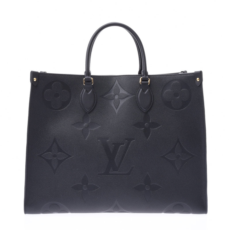 ルイヴィトンアンプラント オンザゴーGM 14145 黒 ユニセックス 2WAYバッグ M44925 LOUIS VUITTON – 銀蔵オンライン