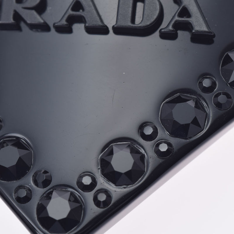 プラダプレキシガラス ヘアクリップ 黒 レディース アクリル バレッタ 1IF090 PRADA – 銀蔵オンライン