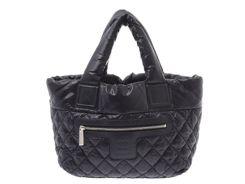 Chanel Cocoon Tote PM Black Ladies Nylon Bag AB Rank CHANEL – 銀蔵オンライン