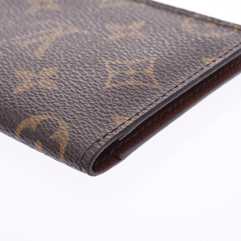 ルイヴィトンポルト2カルトヴェルティカル 14145 ブラウン ユニセックス パスケース M60533 LOUIS VUITTON 中古