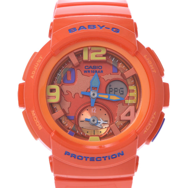 Casio BABY-G Orange Ladies Watch BGA-190 CASIO Used – 銀蔵オンライン