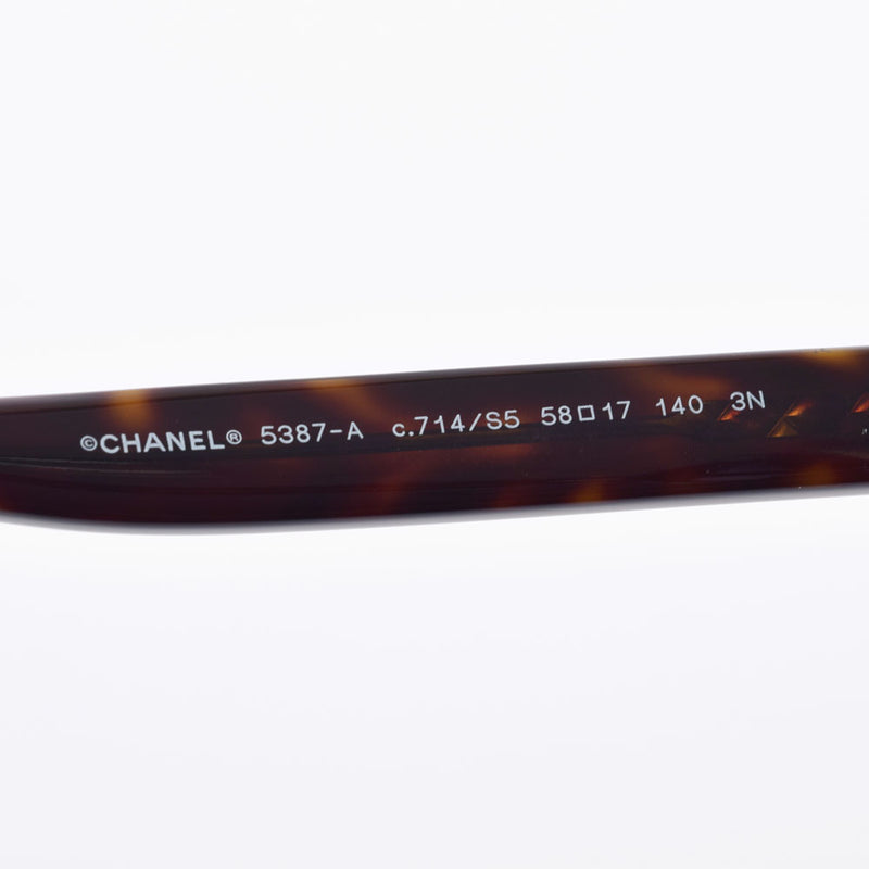 シャネル 茶 ユニセックス サングラス 5387-A CHANEL 中古 – 銀蔵