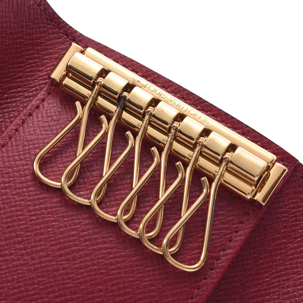 louis vuitton 6 key holder fuchsia