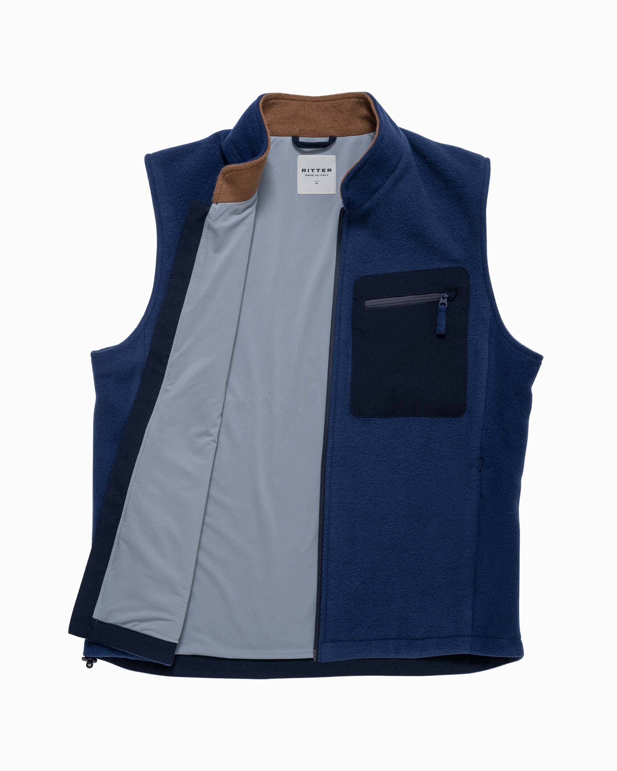 Ritter Fleece Vest Made from Alpaca & Merino