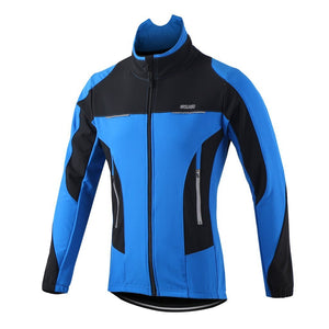 fleece cycling jacket