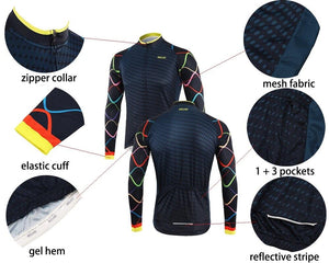 long sleeve mtb jersey with pockets