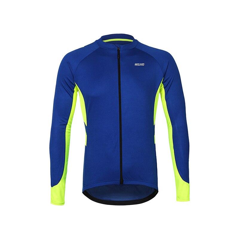 arsuxeo men's long sleeve cycling jacket