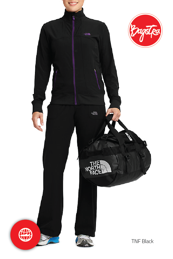 north face duffel s schwarz