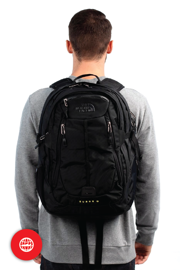 The North Face Surge II Charged - Bagstra