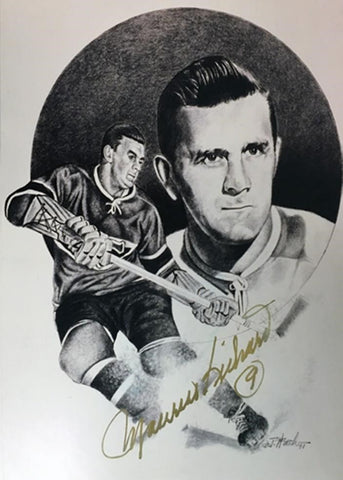 MAURICE RICHARD LITHOGRAPH