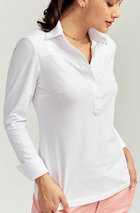 Addison - Half Button Down