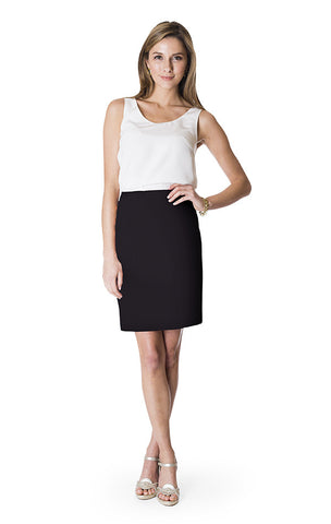 Kick Pleat Skirt