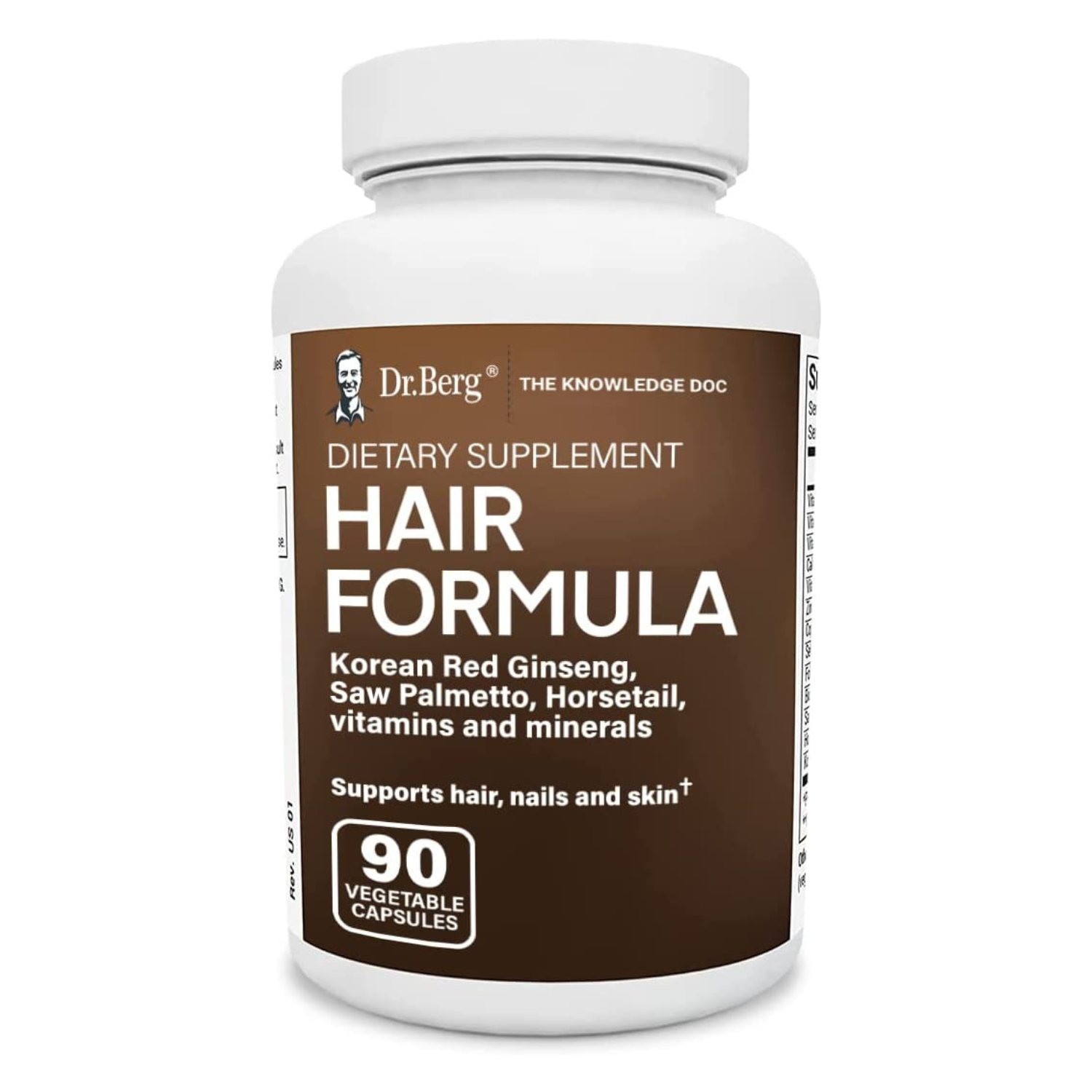 Dr. Berg - Hair Formula, All in One Hair Growth Vitamins for Men & Wom –  WIZEBERRY