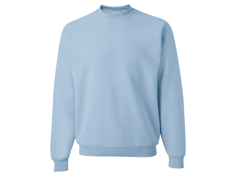 khols mens light blue sweatshirt